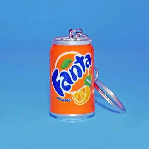 bitced新品仿真饮料钥匙扣创意迷你仿真饮料瓶钥匙扣挂件可爱易拉罐