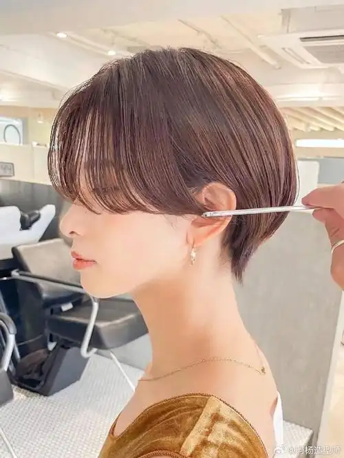 #短发##挂耳短发##福州发型师#