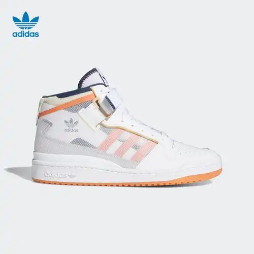 阿迪达斯官网 adidas 三叶草 forum mid tt 男女经典运动鞋fy4707