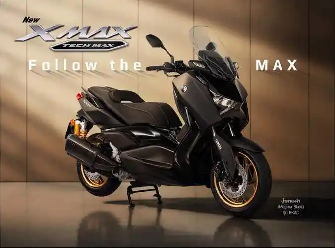 ohlins后减震缺席雅马哈xmaxtechmax国内上市售价还是49800元