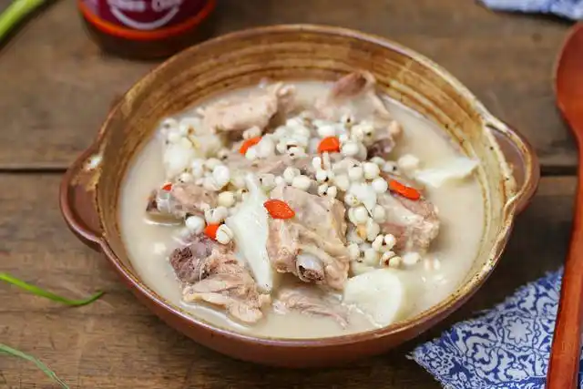 【智桥荟】祛湿神器--薏仁山药排骨汤