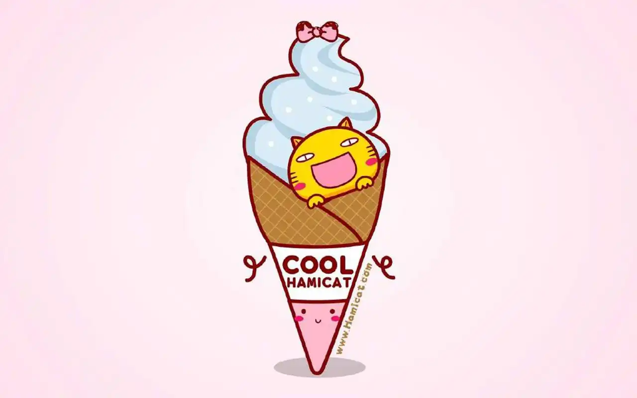 哈咪猫可爱卡通图片桌面壁纸