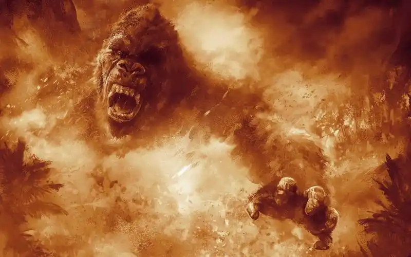 影视,动作,冒险,奇幻,影视,电脑壁纸,壁纸金刚:骷髅岛