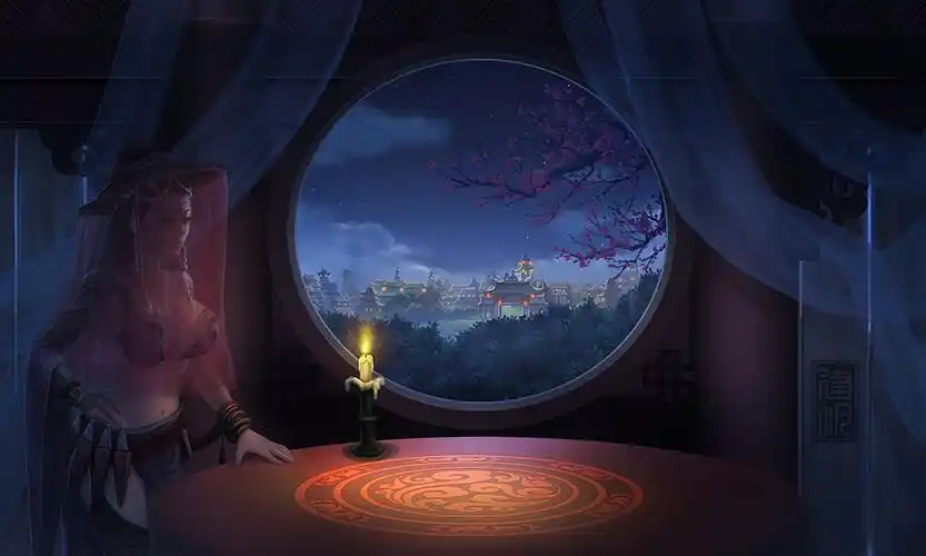 这个界面背景自己挺喜欢的