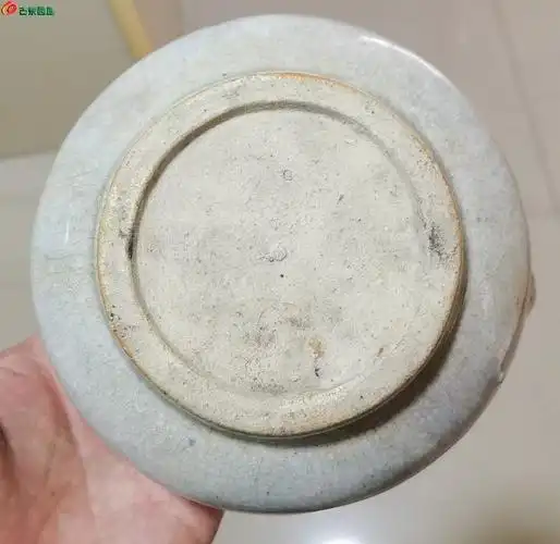 清代哥釉香炉一个 - 历代陶器瓷器 - 古泉社区