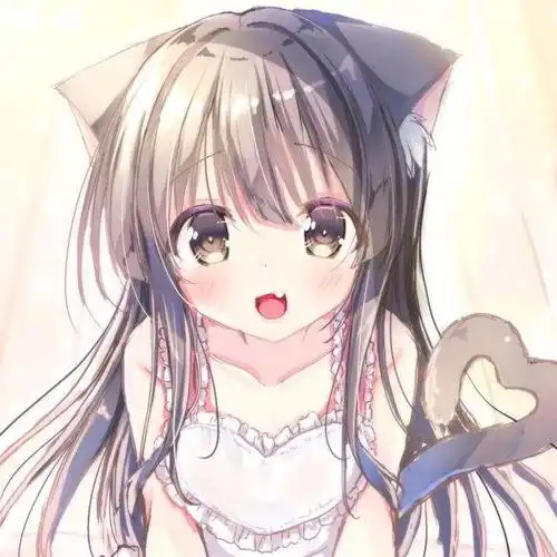 动漫头像第96期猫耳朵可爱少女头像小心猛兽出没动漫女生有猫耳朵头像