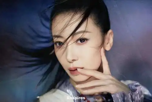 陈紫函复古大片黑纱遮面冷艳性感气场全开