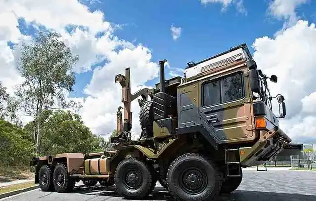 现代军用卡车标准奠定者曼恩hx系列越野重卡性能真是强悍