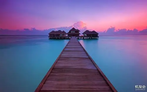 马尔代夫蓝色高清壁纸桌面 1440x900 【26p】_索尼xperia t2 ultra