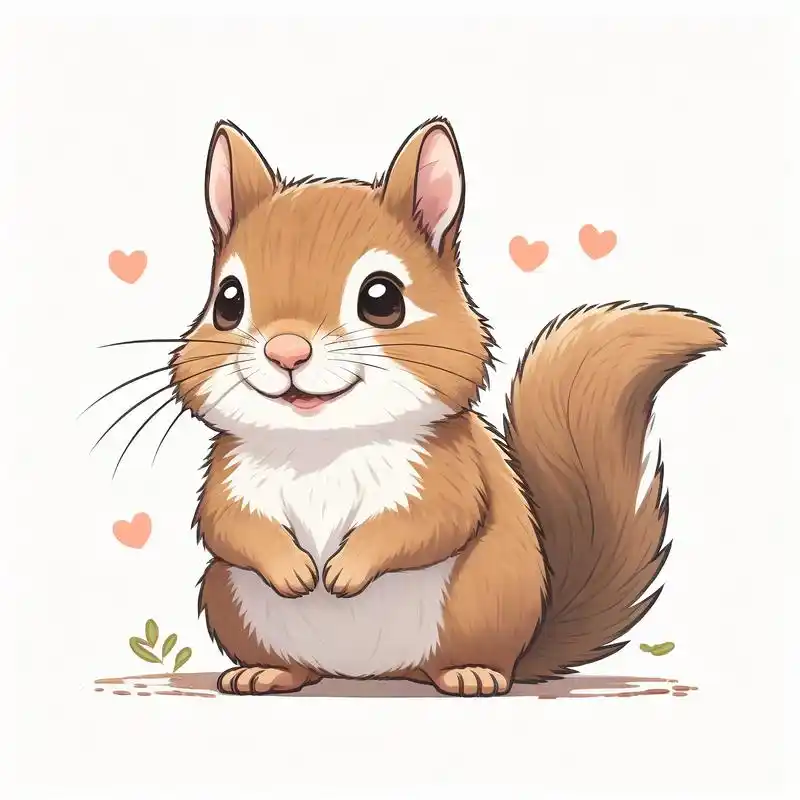 卡通动物头像93可爱到犯规06