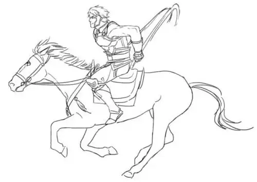 绘画参考骑马参考你向往武侠军事小说里的骑马英雄吗