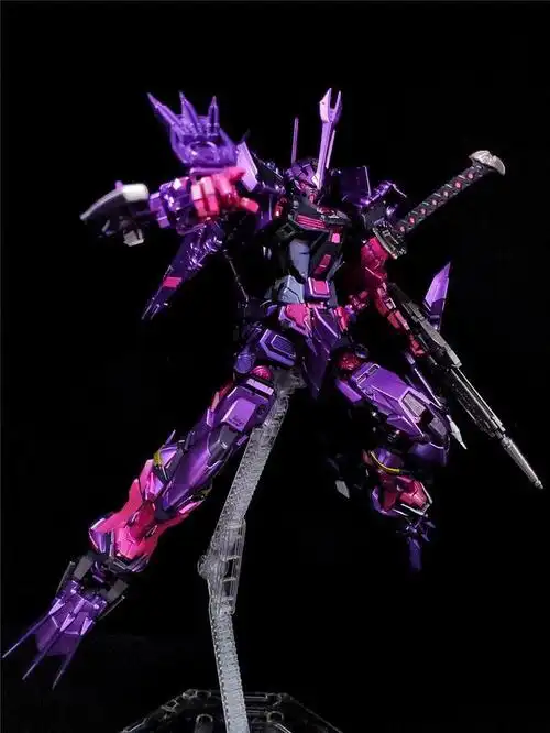 根大木秀:投稿作品 紫之凶兽–幻惑异端高达三期|幻象|紫色|金属色