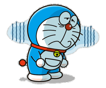 哆啦a梦 蓝胖子 难过 无奈