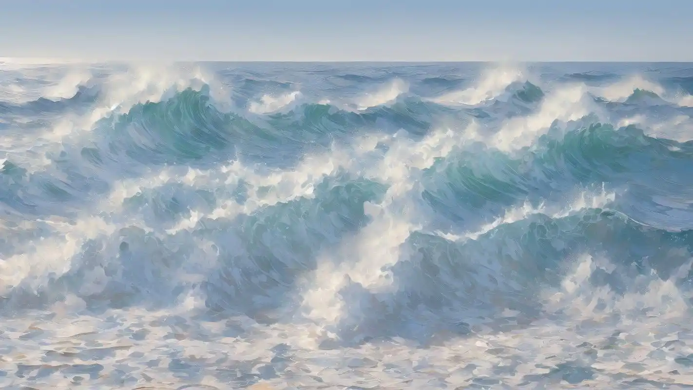 98屏幕海边壁纸,带你感受夏日的清凉