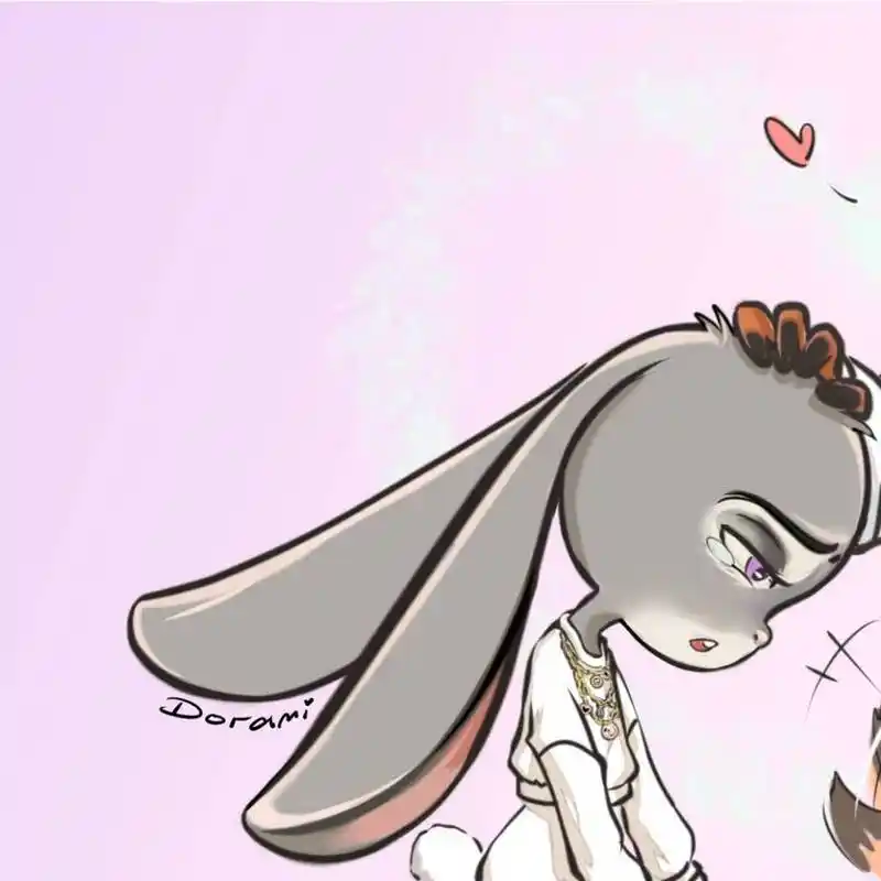 《疯狂动物城》"狡猾的狐狸"和"正义的兔子"情侣头像推荐～"尼克狐