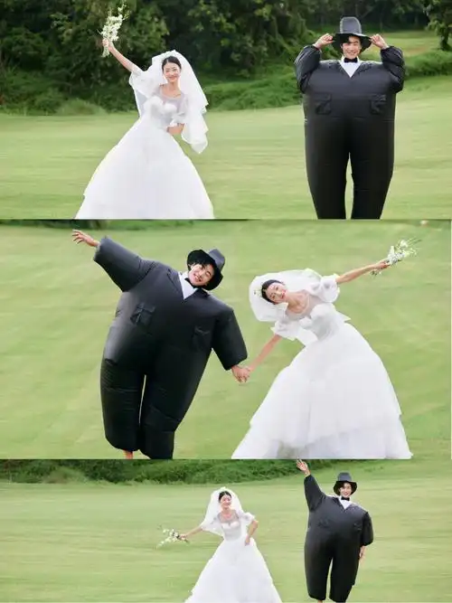 可爱搞怪又独特这样拍婚纱照太喜欢了75