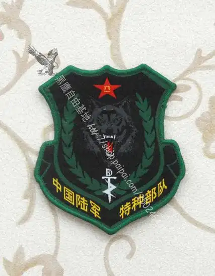 狼牙特种大队臂章怎么画?