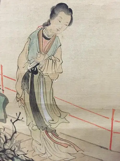 (原装原裱)  费丹旭(1802年1月29日—1850年12月4日)清代画家