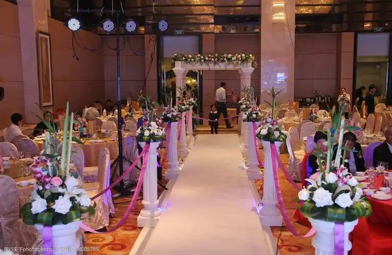 婚礼现场图片