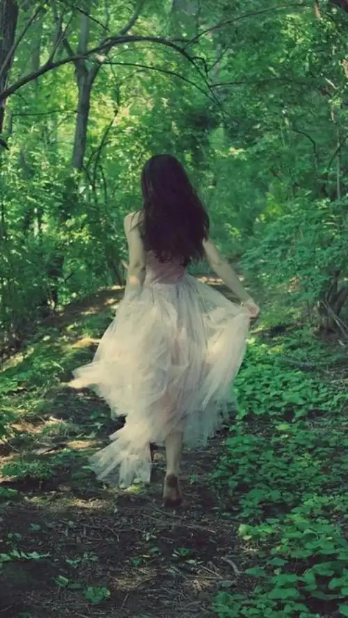 集美们,仙女气质女生头像l背影