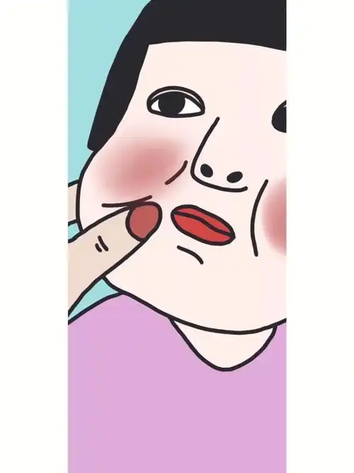 大脸壁纸整屏都是脸可爱壁纸