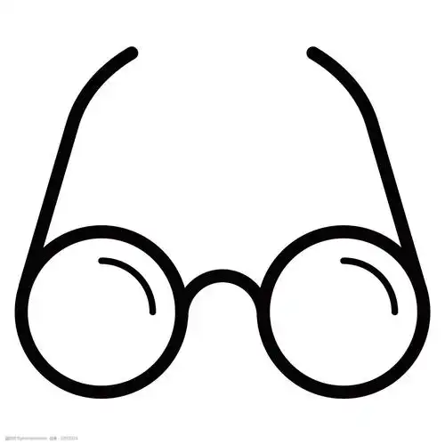 关键词:黑色圆弧眼镜元素 黑色 创意 眼镜 光泽 质感 把手 扁平化 ui