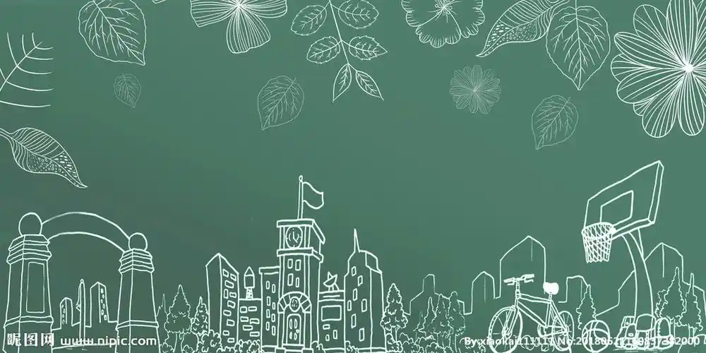学校设计图__背景底纹_底纹边框_设计图库_昵图网nipic.com