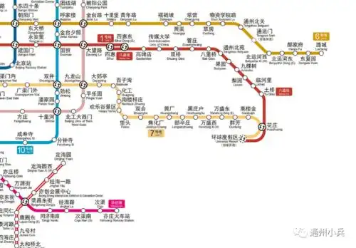 2021版北京轨道交通线路图来袭!今天又有3条线路开通!