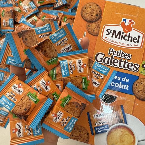山姆stmichel法国进口巧克力饼干小包装代购浓香酥脆