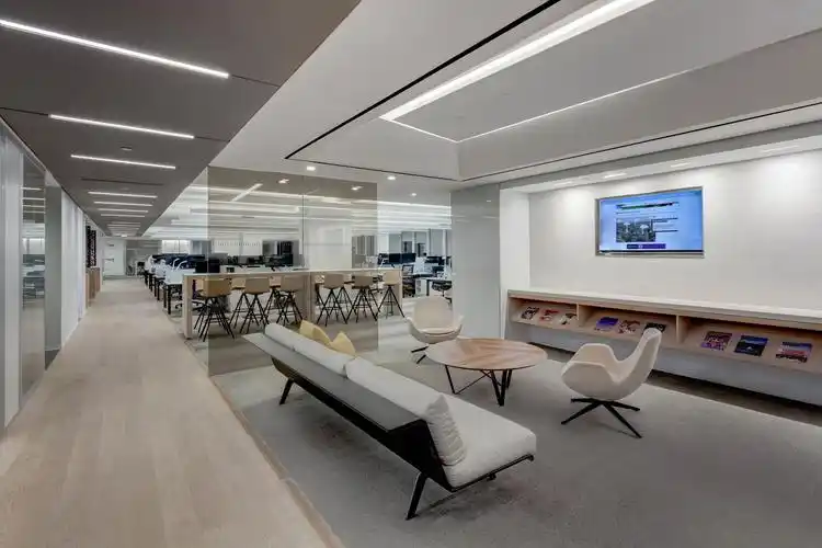 金融公司办公室最新室内装修效果图片-城起装修效果图