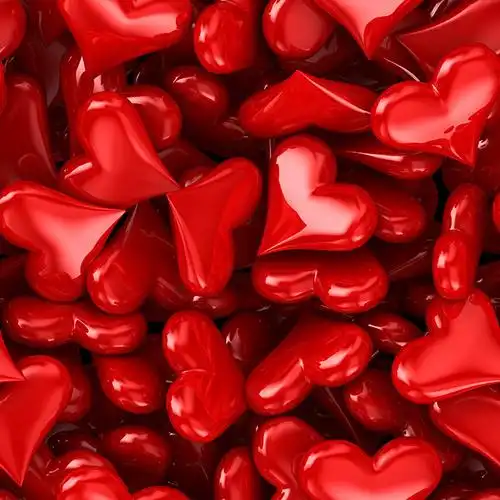 精美红色心形高清图片