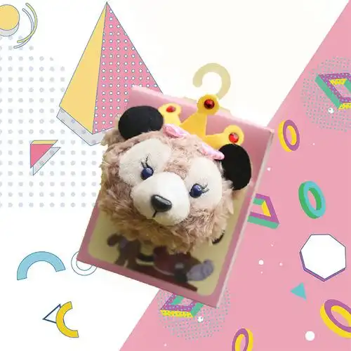 达菲熊duffy系列毛绒玩具公仔头绳发圈史黛拉兔饰品雪莉厂家直销