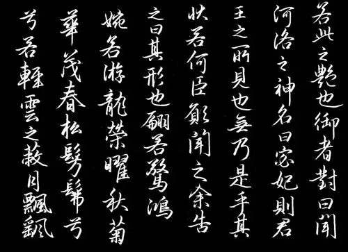 翩若惊鸿 婉若游龙——再学赵孟頫《洛神赋》