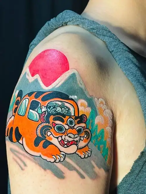 开启美好的旅程#南京纹身  #原创纹身  #南京青目刺青  #传统纹身