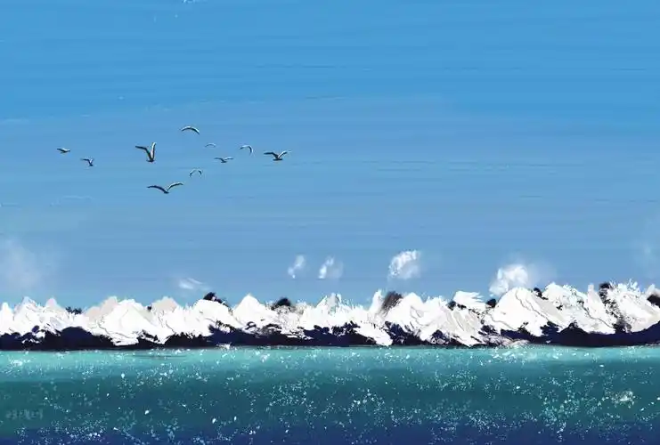 治愈系油画风ipad高清壁纸