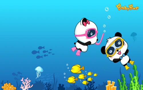 神秘的海洋生物,让奇奇和妙妙一起带你畅游海底世界!
