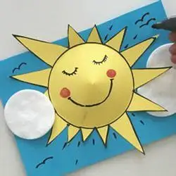 手工制作母亲节太阳贺卡折纸教程设计原