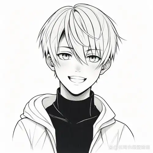98冷酷帅气男生动漫头像黑白集94 谁说动漫只有软萌?