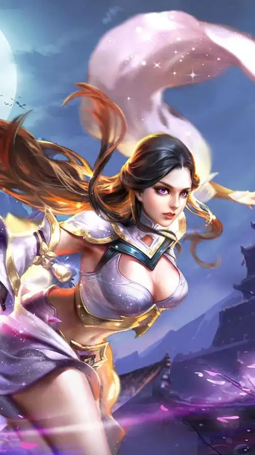 王者荣耀露娜紫霞仙子