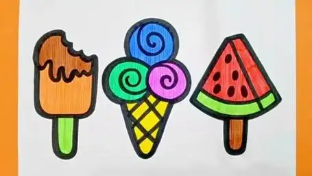 儿童简笔画 一起学画画 简笔画