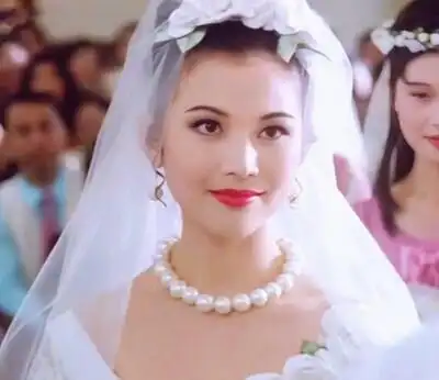 90年代女神婚纱照!仙气!(原图是长图合集,自截的,需原图的留言!