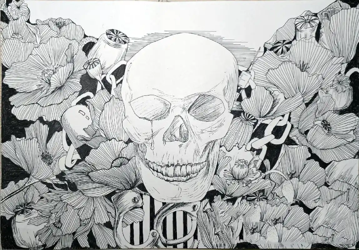 禁毒海报 禁毒海报