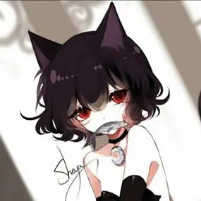 二次元猫妖头像高清诱惑的女生动漫猫妖头像图片