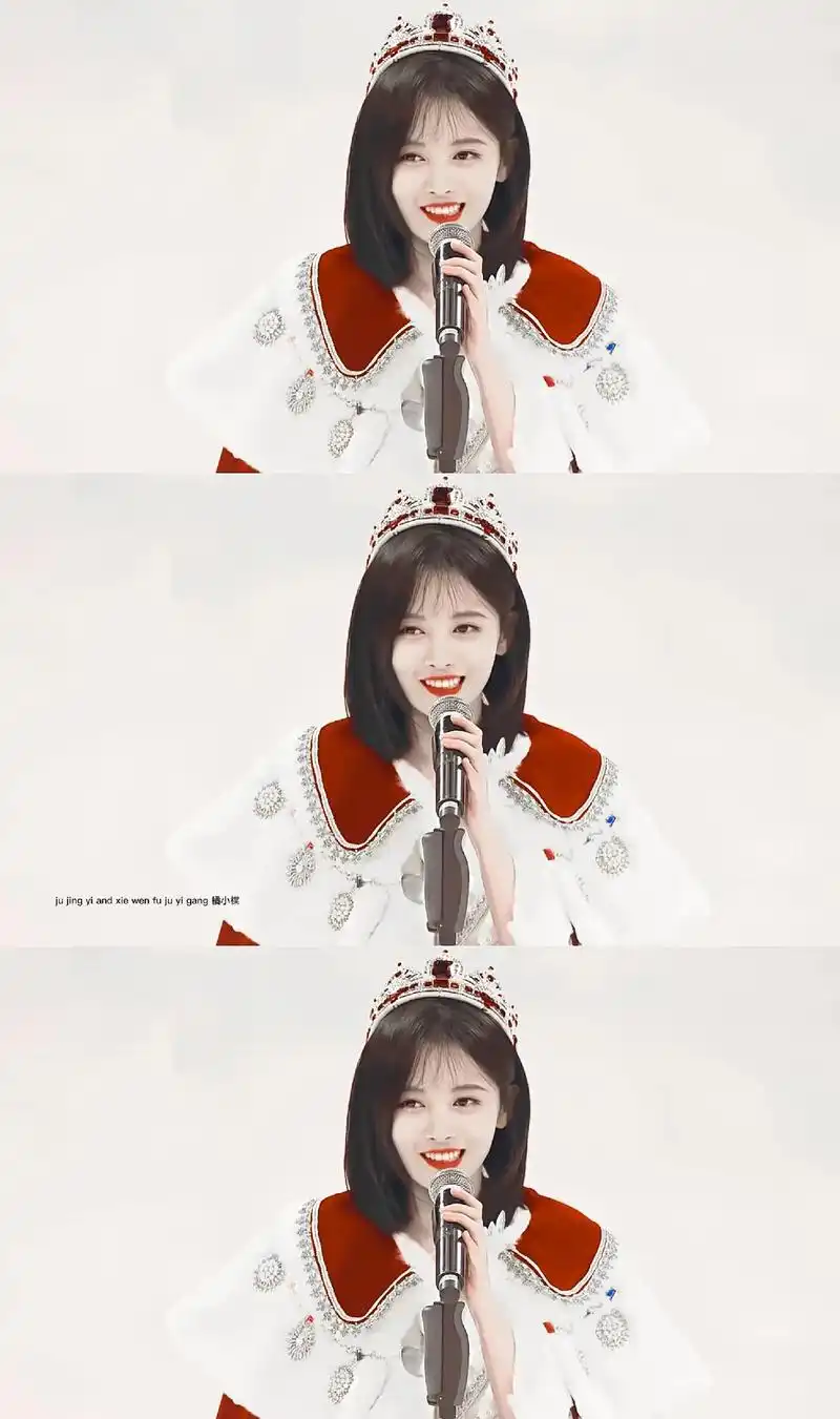 "那年的她一头短发,头戴红色皇冠,成为snh48总决选第一, - 抖音