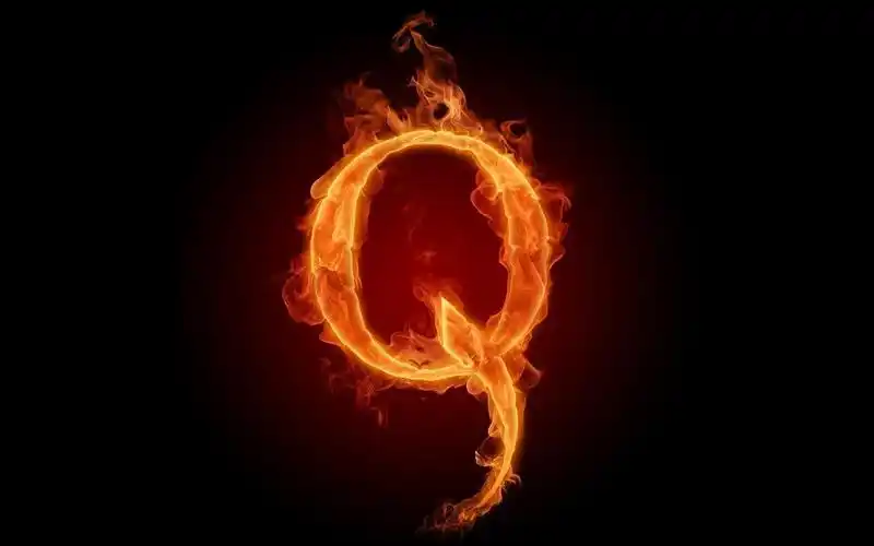 火焰字母桌面壁纸之创意设计