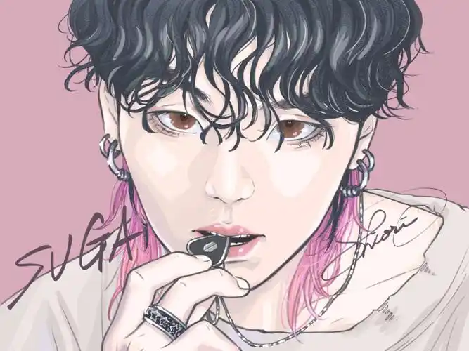 闵玧其手绘,搜图不易,留图请点赞,专辑内所有图片均有才阿米所绘,我