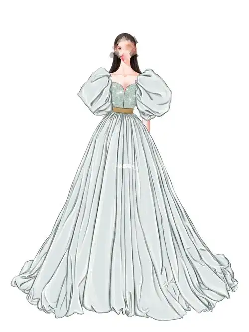 服装设计婚纱礼服设计约稿