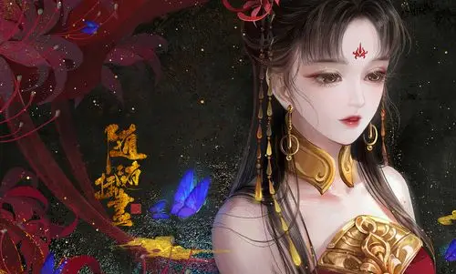 为倩女幽魂手游画的