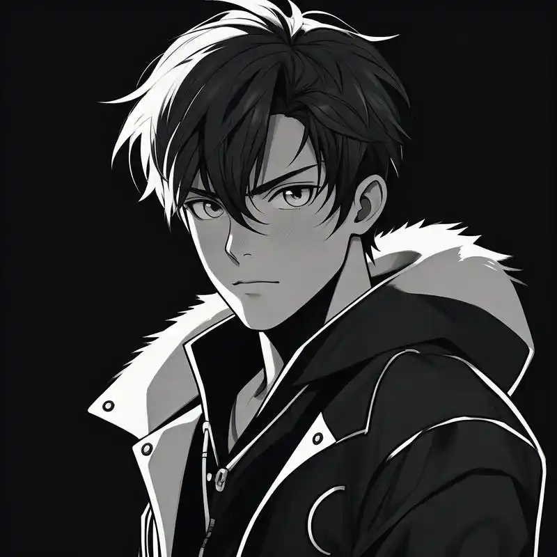 霸气侧漏的男生头像90