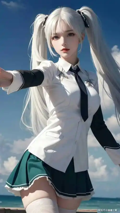 双马尾国漫女神谁能抗拒